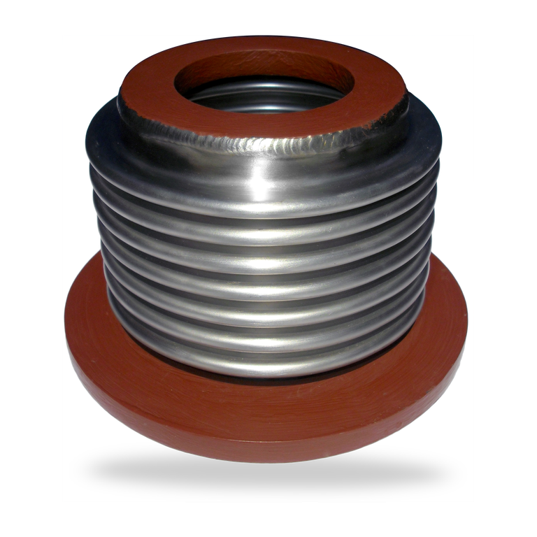 Penetration seal<br/>
metal expansion joints